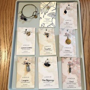 Sseko Brave Bracelet Bundle (12 charm pieces included)